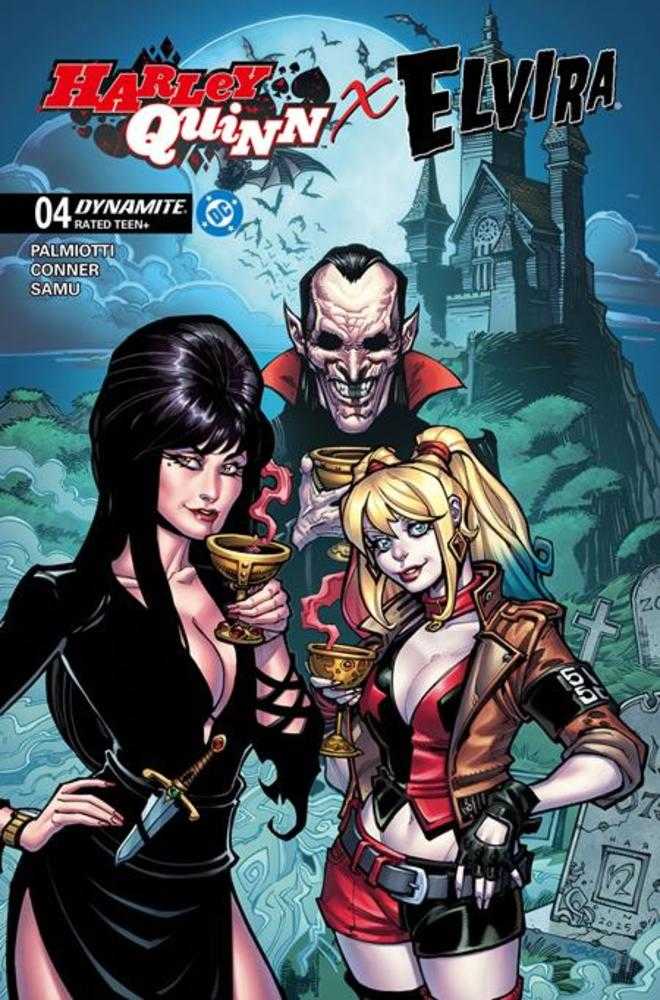 Harley Quinn X Elvira # 4 Variant Cover B NM Dynamite Ships Jan 7th