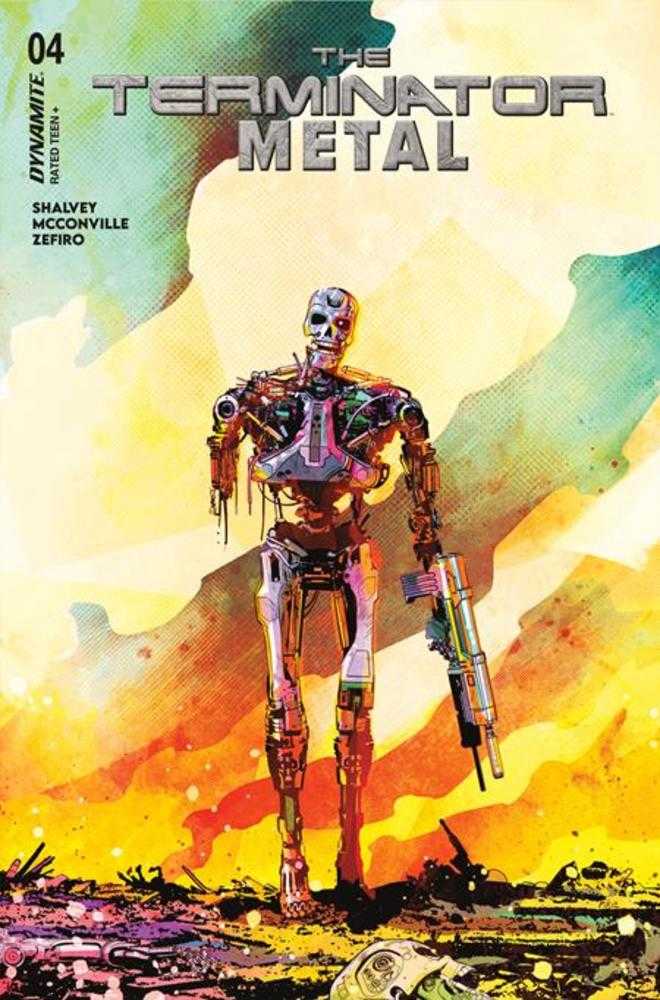 Terminator Metal # 4 Variant Cover C NM Dynamite Ships Jan 28th