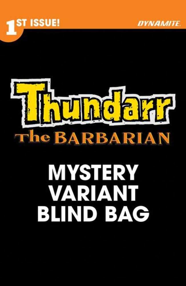 Thundarr The Barbarian # 1 Cover I Blind Bag Variant NM Dynamite Ships Jan 21st