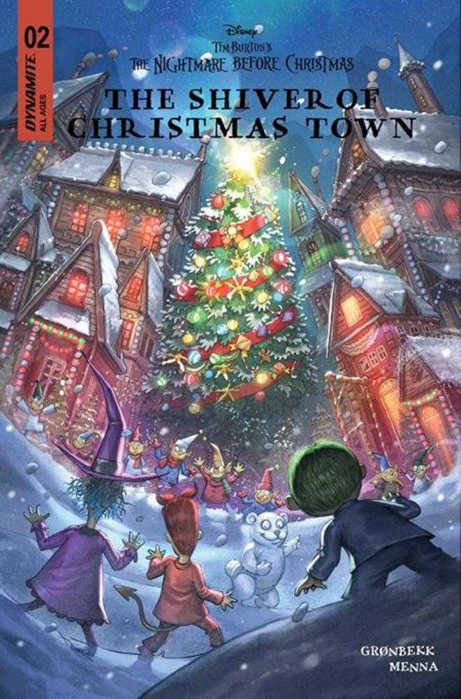 The Nightmare Before Christmas: Shiver Of Christmas Town # 2 Cover C Ships Feb 4th