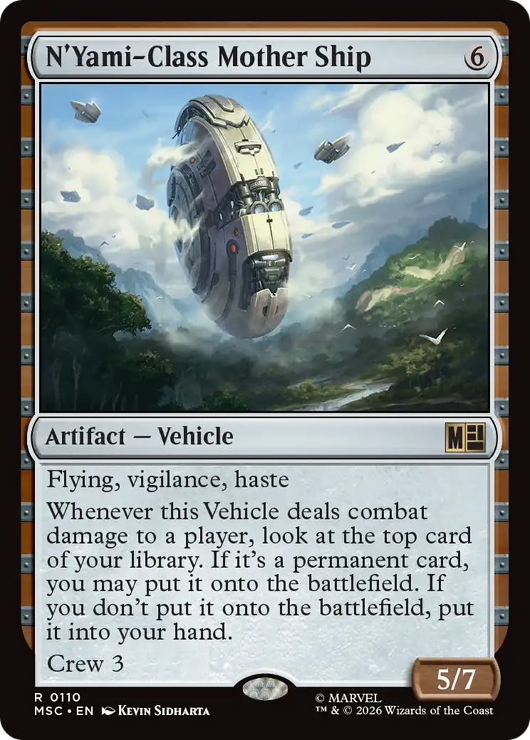 N'Yami-Class Mother Ship [Marvel Super Heroes Commander]