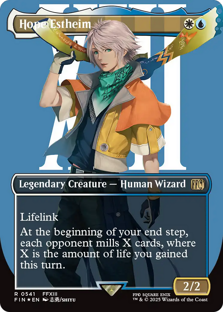ice magic mtg final fantasy Hope Estheim (Borderless) (Surge Foil) [FINAL FANTASY] – Dungeon Comics &  Cards