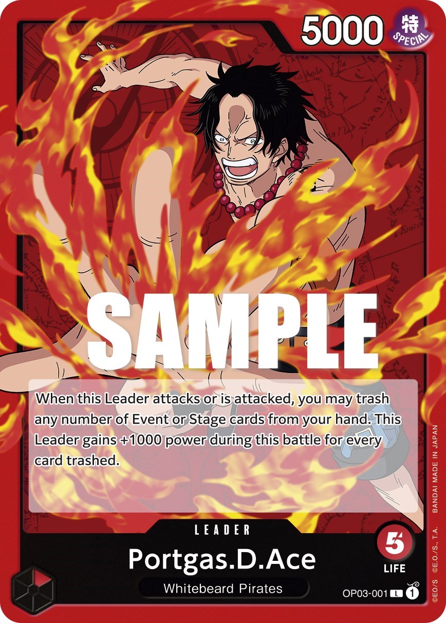 Portgas.D.Ace [Pillars of Strength] op03-001