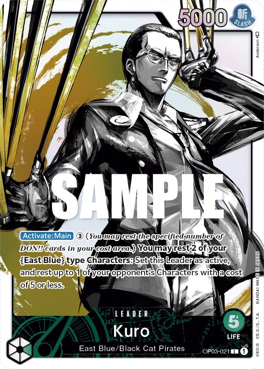 Kuro (Alternate Art) [Pillars of Strength] op03-021