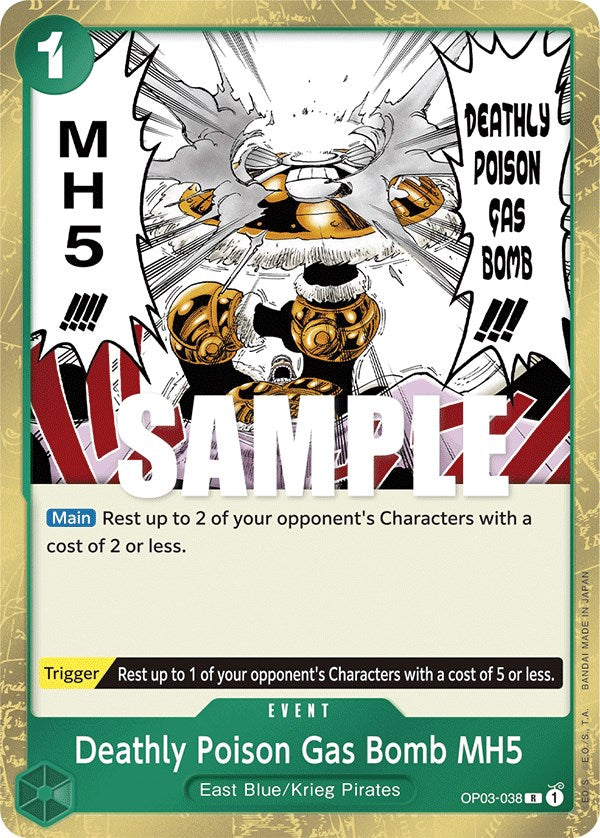 Deathly Poison Gas Bomb MH5 [Pillars of Strength] op03-038