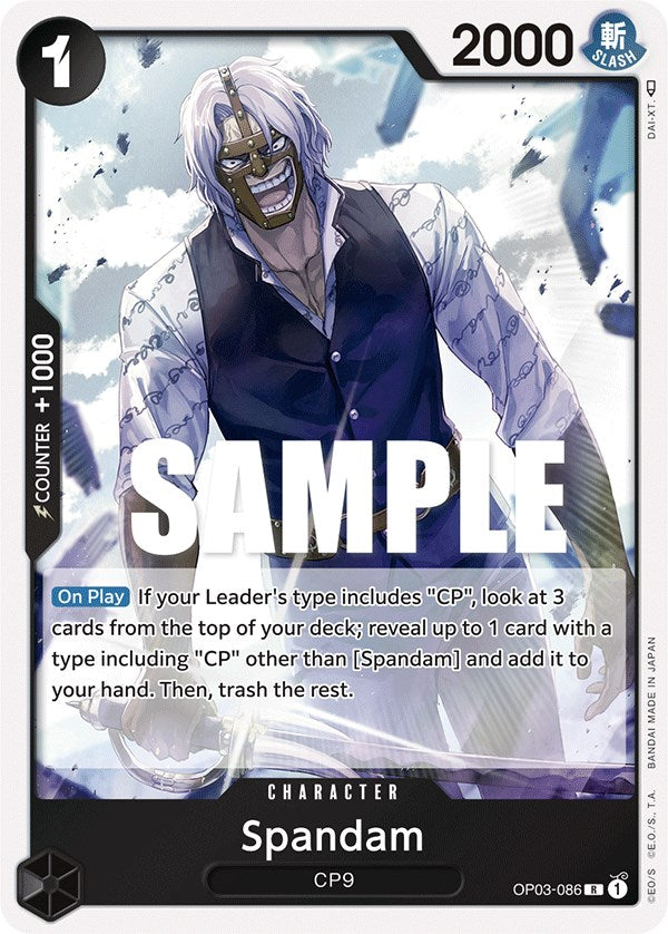 Spandam [Pillars of Strength] op03-086