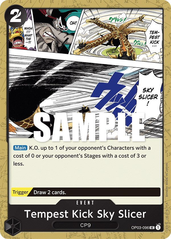 Tempest Kick Sky Slicer [Pillars of Strength] op03-096