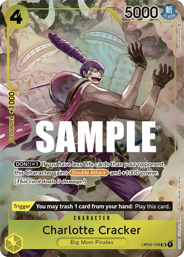 Charlotte Cracker (Alternate Art) [Pillars of Strength] op03-108
