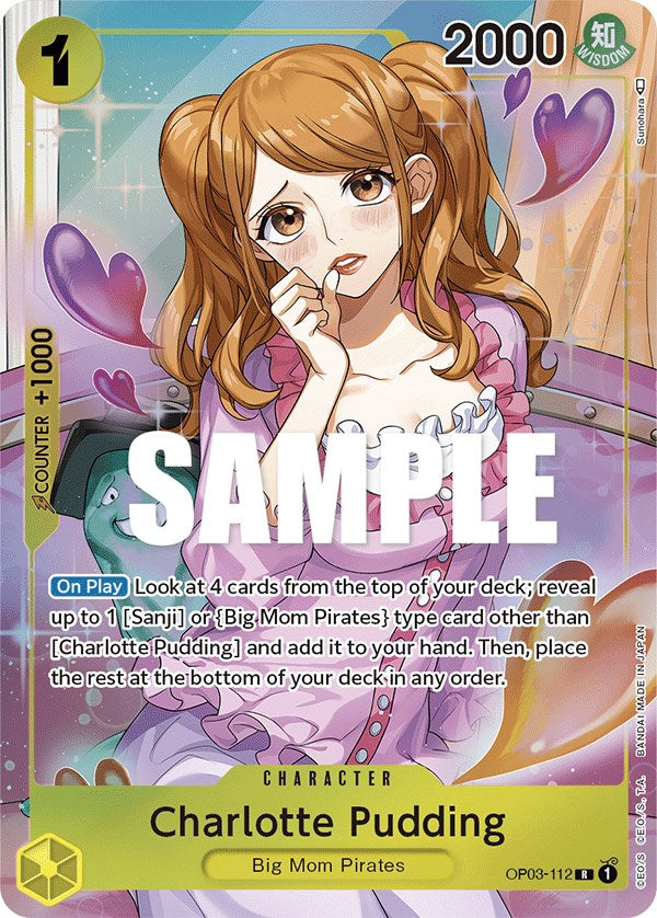 Charlotte Pudding (Alternate Art) [Pillars of Strength] op03-109