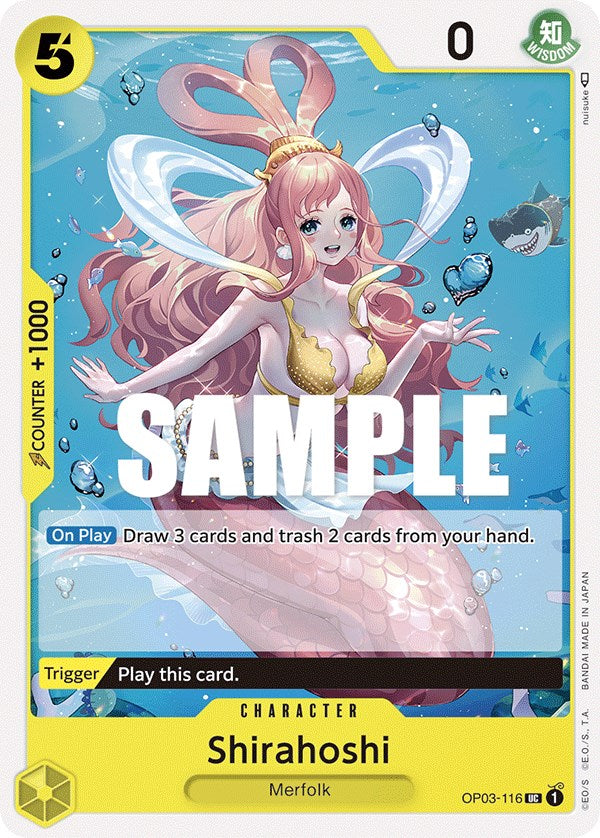 Shirahoshi [Pillars of Strength] op03-116