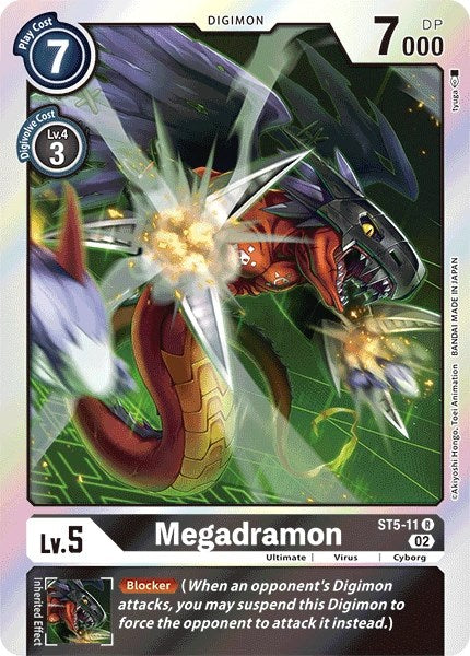 Megadramon (Resurgence Booster Reprint) [Resurgence Booster] st5-11