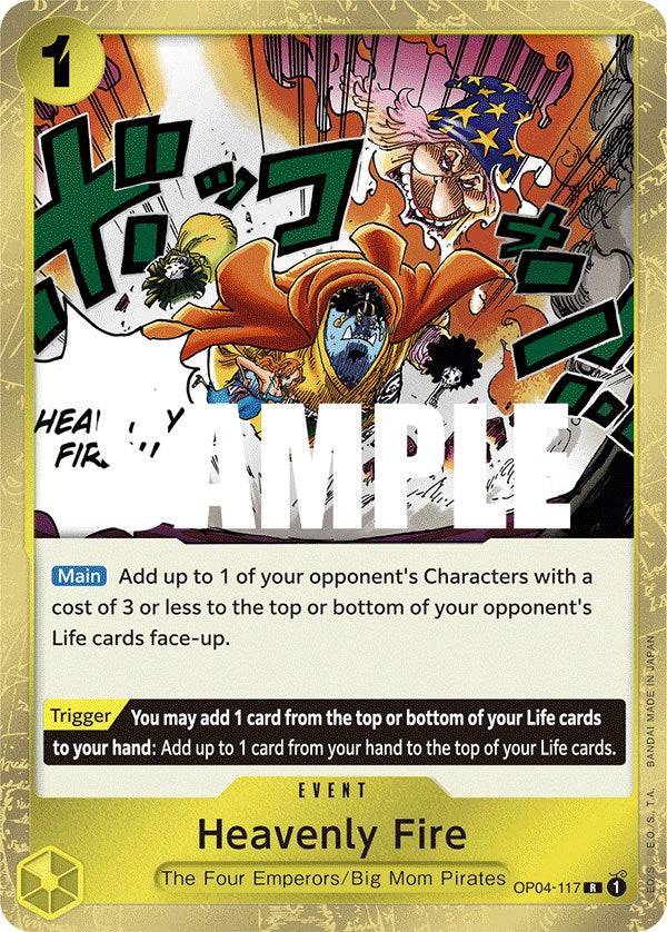 Heavenly Fire [Kingdoms of Intrigue] op04-117