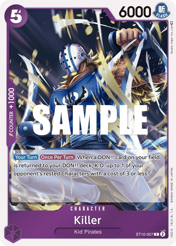 Killer [Ultimate Deck - The Three Captains] st10-007