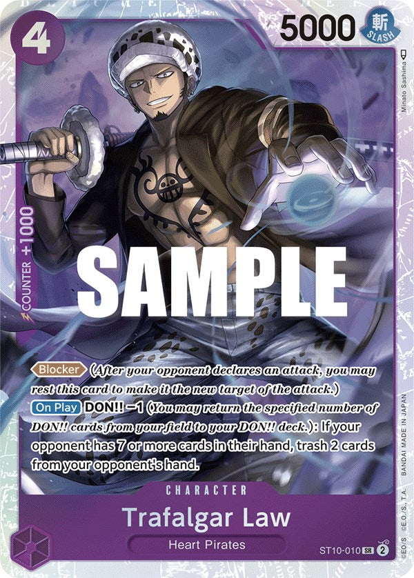 Trafalgar Law [Ultimate Deck - The Three Captains] st10-010