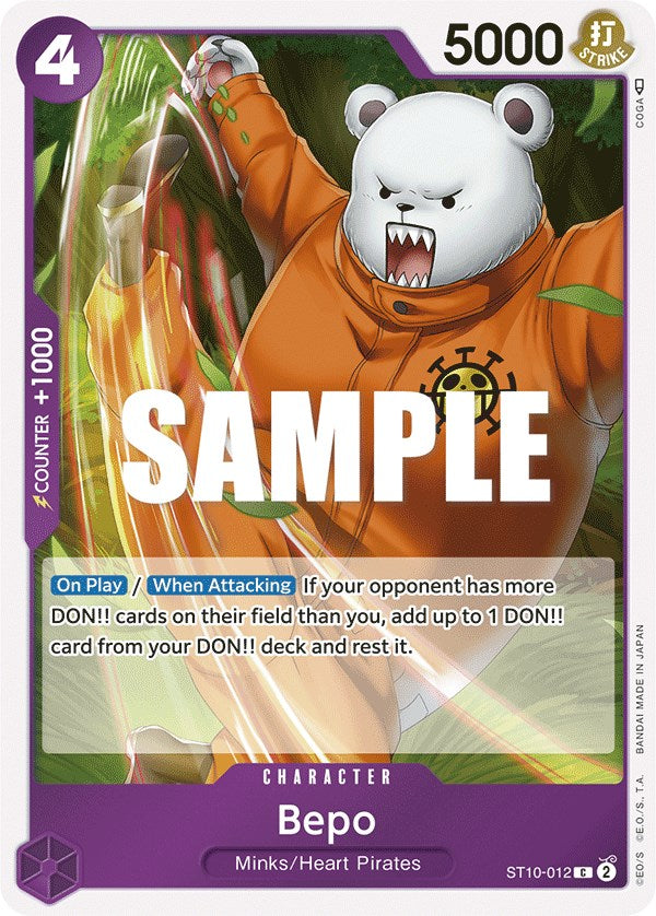 Bepo [Ultimate Deck - The Three Captains] st10-012