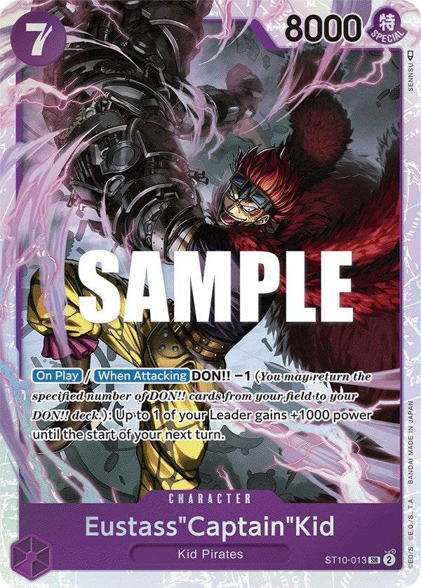 Eustass"Captain"Kid [Ultimate Deck - The Three Captains] st10-013