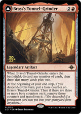 Brass's Tunnel-Grinder // Tecutlan, the Searing Rift [The Lost Caverns of Ixalan Prerelease Cards]