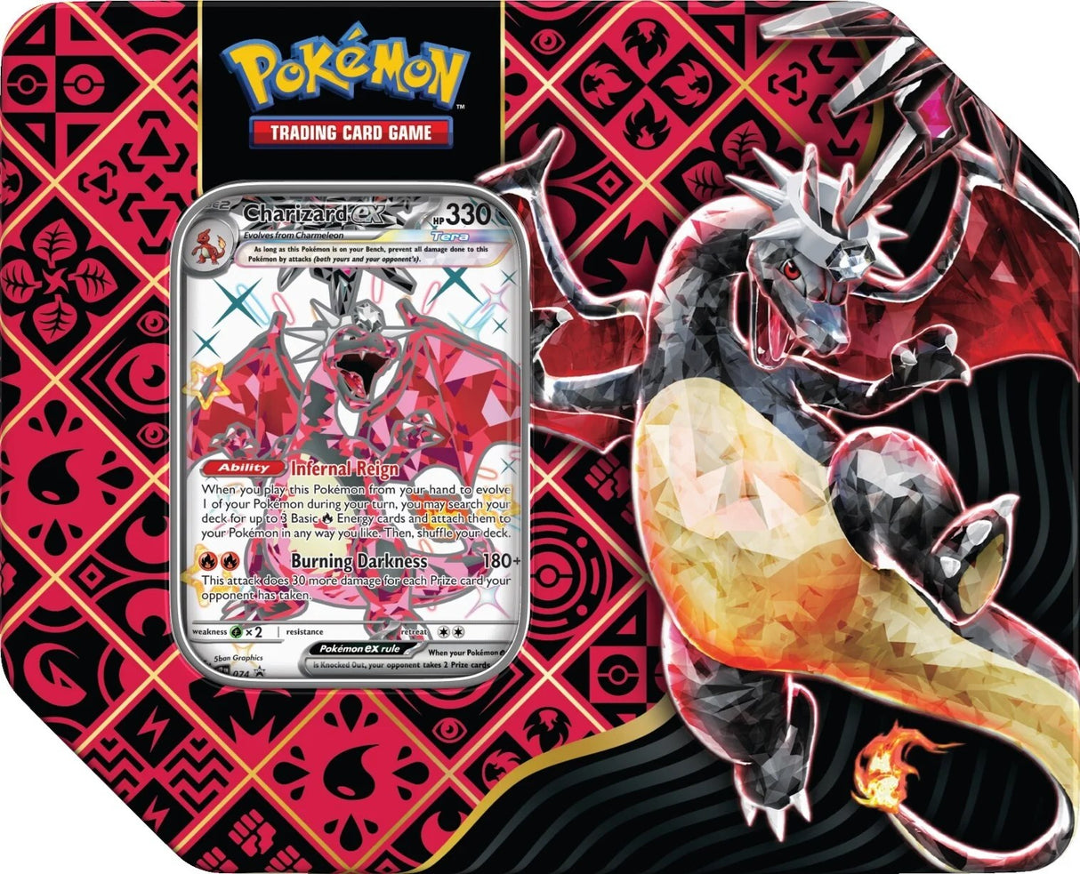 Pokemon - Scarlet & Violet: Paldean Fates - Tin (Charizard ex)