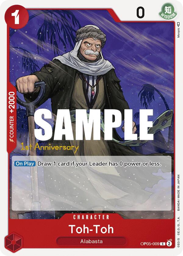 Toh-Toh [Awakening of the New Era: 1st Anniversary Tournament Cards] op05-009