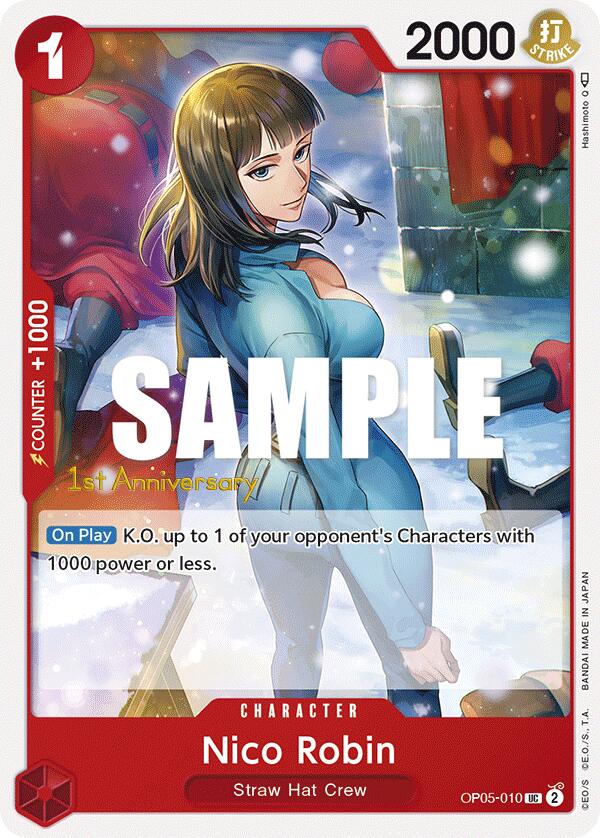 Nico Robin [Awakening of the New Era: 1st Anniversary Tournament Cards] op05-010