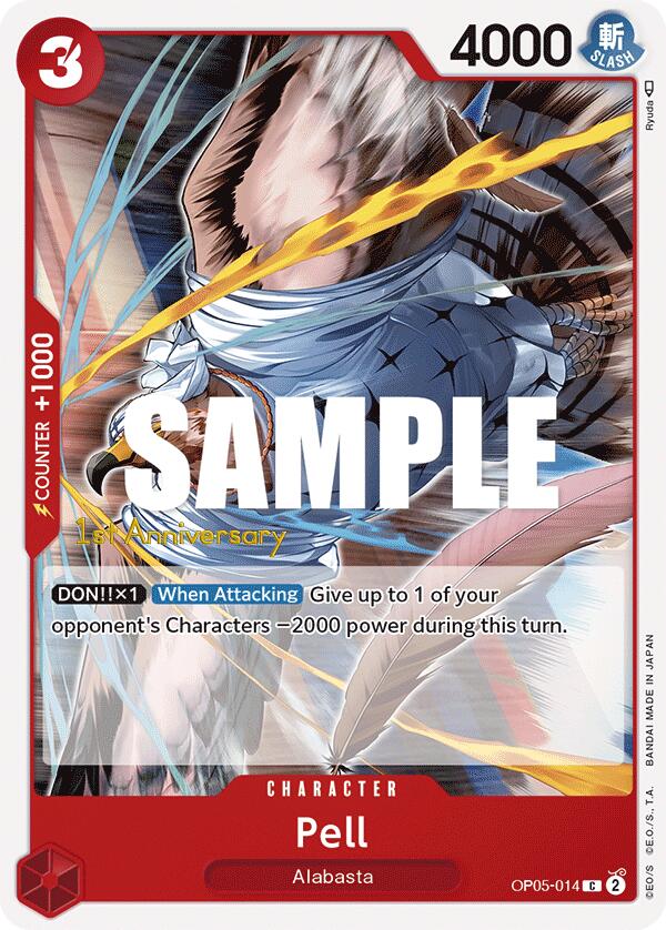 Pell [Awakening of the New Era: 1st Anniversary Tournament Cards] op05-014
