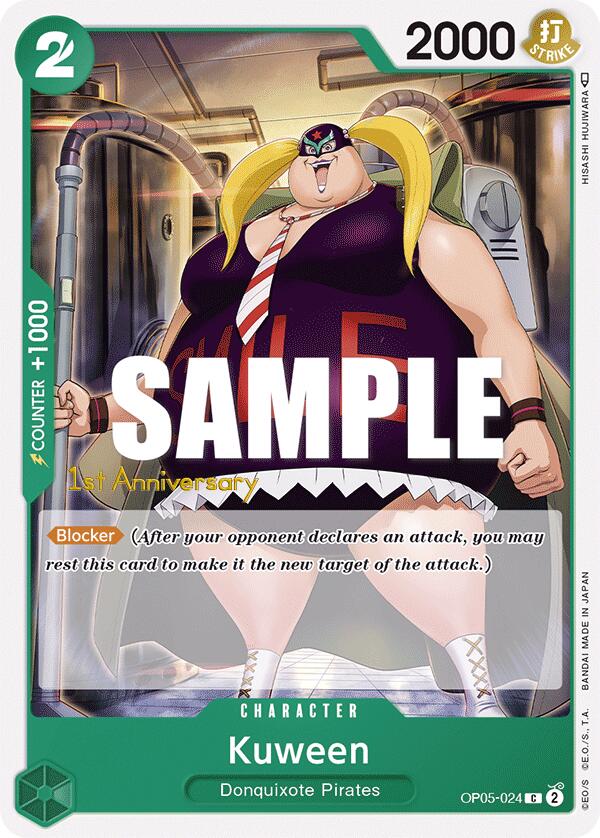 Kuween [Awakening of the New Era: 1st Anniversary Tournament Cards] op05-024