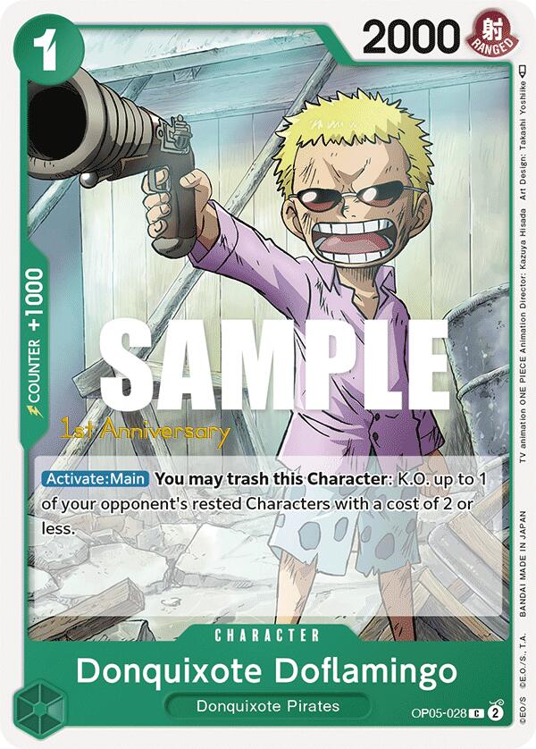 Donquixote Doflamingo [Awakening of the New Era: 1st Anniversary Tournament Cards] op05-028
