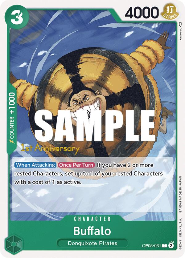 Buffalo [Awakening of the New Era: 1st Anniversary Tournament Cards] op05-031