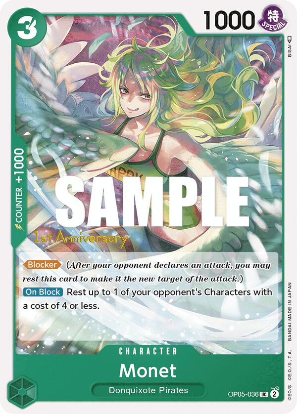 Monet [Awakening of the New Era: 1st Anniversary Tournament Cards] op05-035