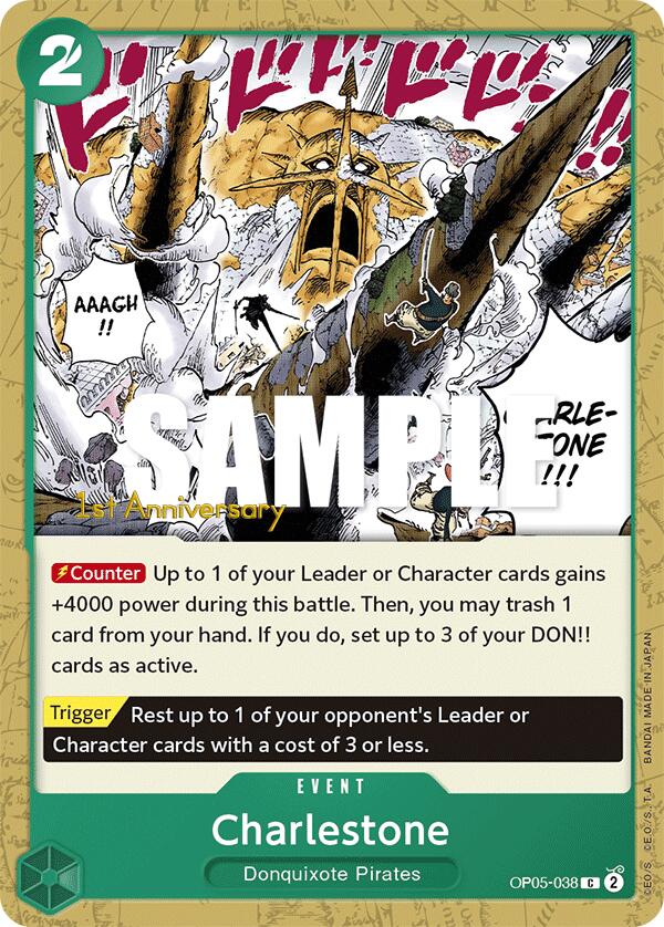 Charlestone [Awakening of the New Era: 1st Anniversary Tournament Cards] op05-038
