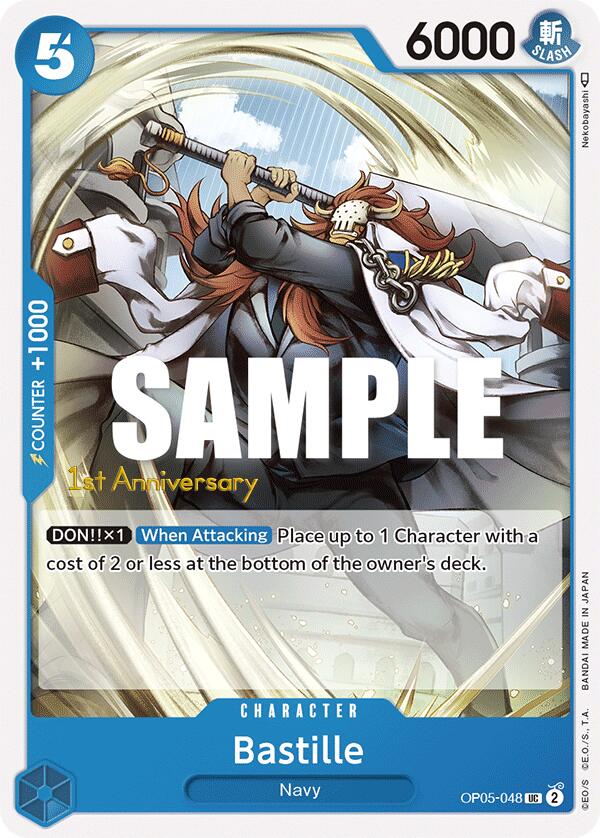 Bastille [Awakening of the New Era: 1st Anniversary Tournament Cards] op05-048