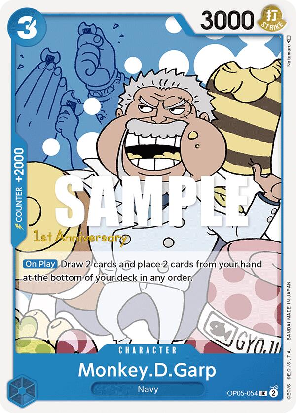 Monkey.D.Garp [Awakening of the New Era: 1st Anniversary Tournament Cards] op05-094