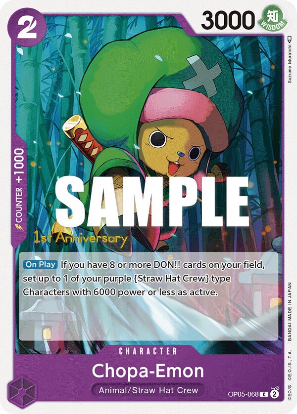 Chopa-Emon [Awakening of the New Era: 1st Anniversary Tournament Cards] op05-068