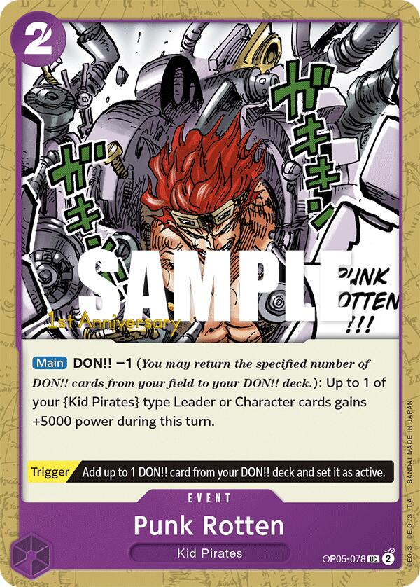 Punk Rotten [Awakening of the New Era: 1st Anniversary Tournament Cards] op05-078