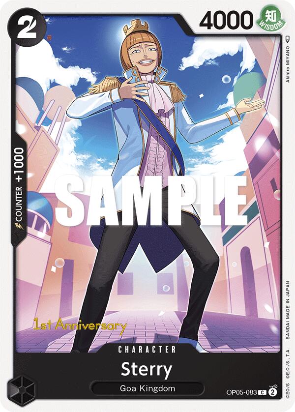 Sterry [Awakening of the New Era: 1st Anniversary Tournament Cards] op05-083