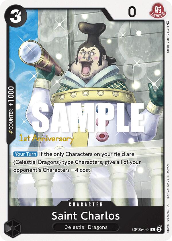 Saint Charlos [Awakening of the New Era: 1st Anniversary Tournament Cards] op05-084