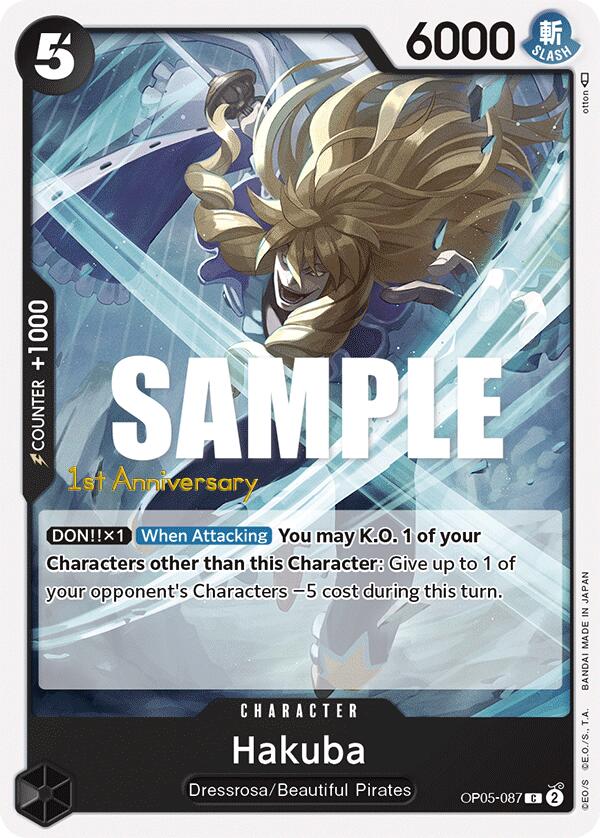 Hakuba [Awakening of the New Era: 1st Anniversary Tournament Cards] op05-087