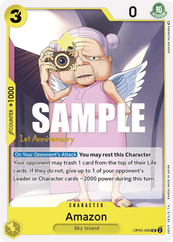 Amazon [Awakening of the New Era: 1st Anniversary Tournament Cards] op05-099