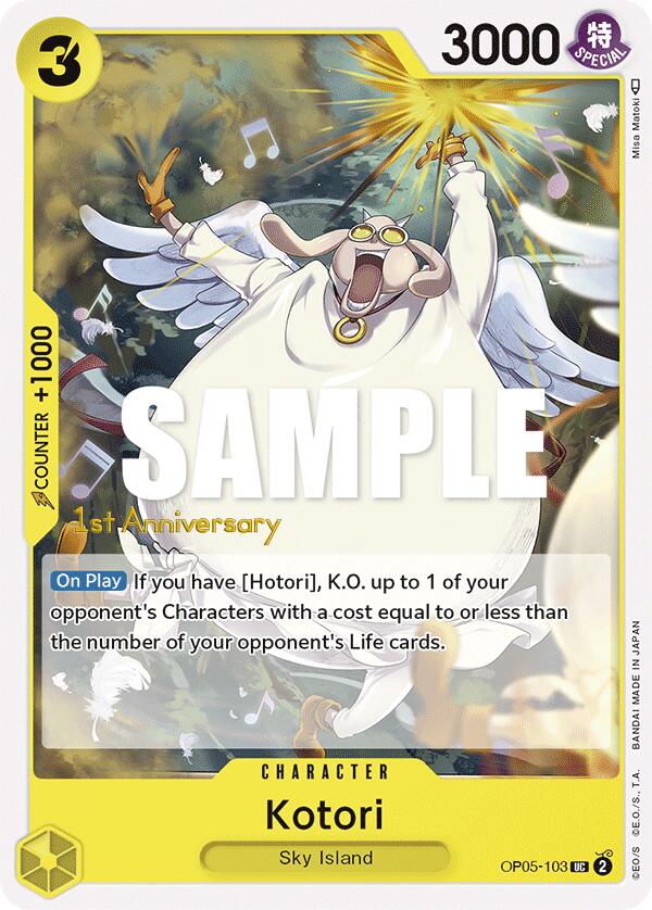 Kotori [Awakening of the New Era: 1st Anniversary Tournament Cards] op05-103