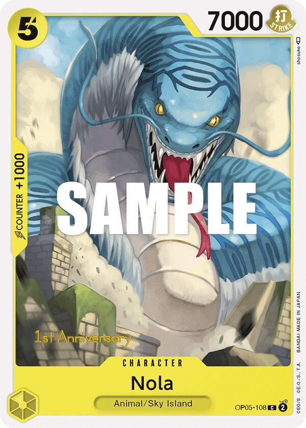 Nola [Awakening of the New Era: 1st Anniversary Tournament Cards] op05-108