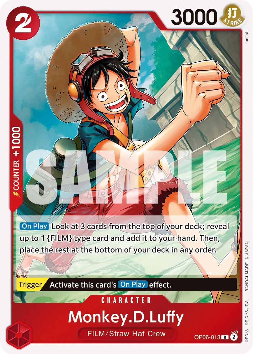 Monkey.D.Luffy [Ultimate Deck - The Three Captains] op06-013