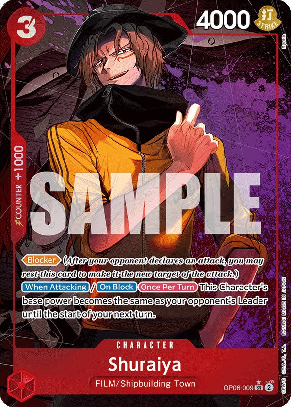 Shuraiya (Alternate Art) [Ultimate Deck - The Three Captains]