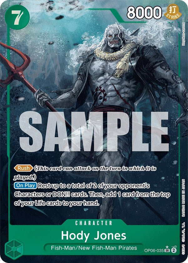 Hody Jones (Alternate Art) [Wings of the Captain] op06-035