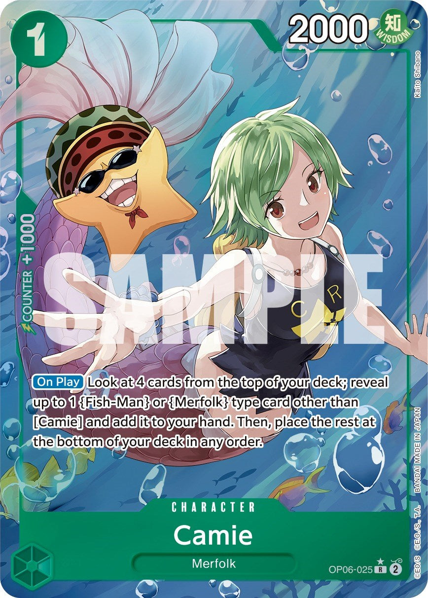 Camie (Alternate Art) [Wings of the Captain] op06-025