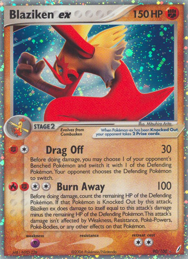 Blaziken ex (90/100) [EX: Crystal Guardians] – Dungeon Comics & Cards