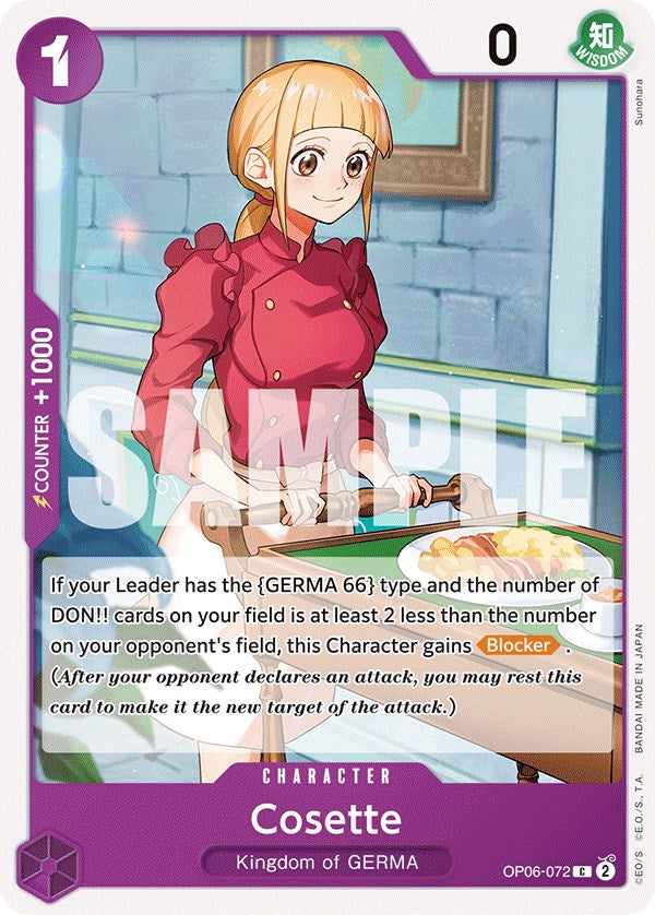 Cosette [Wings of the Captain] op06-072