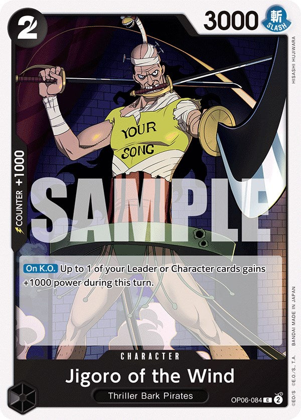 Jigoro of the Wind [Wings of the Captain] op06-084
