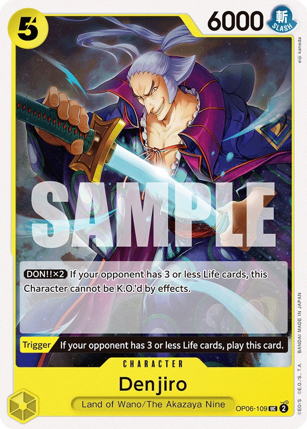 Denjiro [Wings of the Captain] op06-109