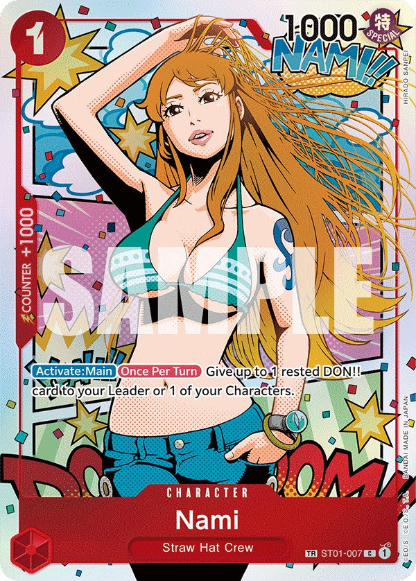 Nami (Alternate Art) [Wings of the Captain] st01-007