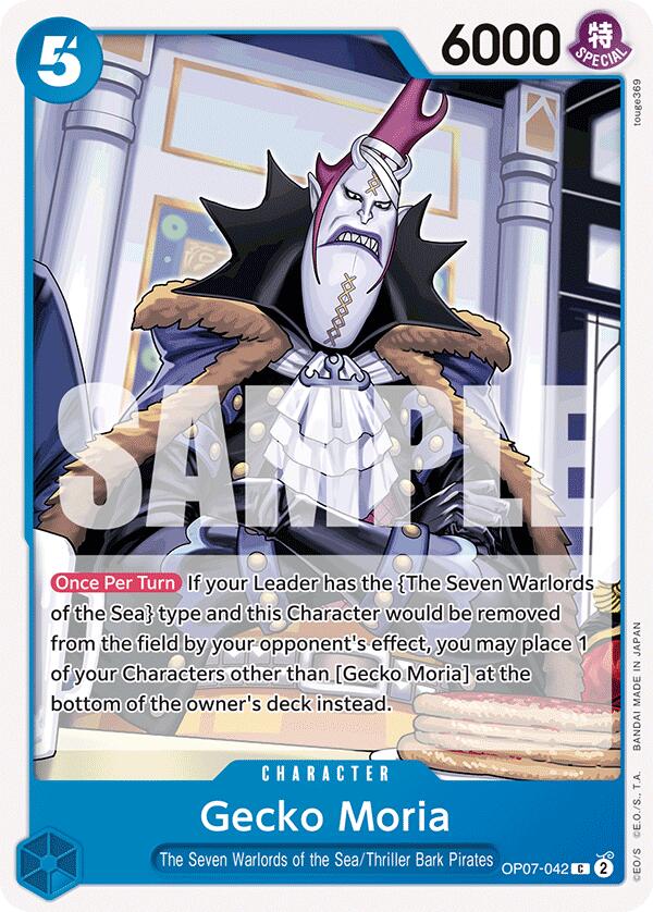 Gecko Moria (042) [500 Years in the Future] OP07-042